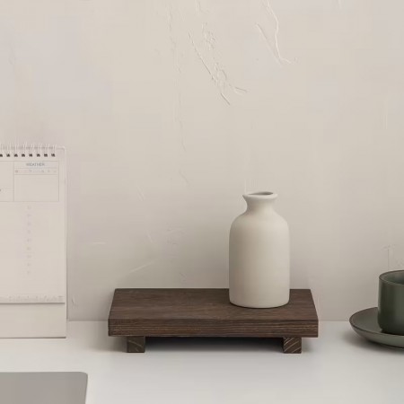 ستاند ديكور خشب مع رجلين