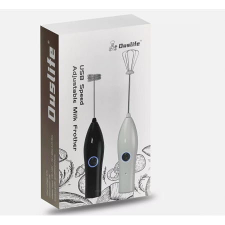 طقم خفاقة نسكافية بطاريات قطعتين Ouslife USB