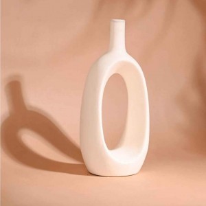 فازة/مزهرية كلاسيك بوهيمي مع عنق مقاس 28×12سم