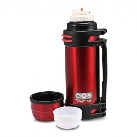 تيرموس حجم كبير 2 لتر / ثيرموس / حافظة مياه ساخن بارد ستانلس غطاء لف 1/2 تيرموس حجم كبير 2 لتر / ثيرموس / حافظة مياه ساخن بارد ستانلس غطاء لف 1/2