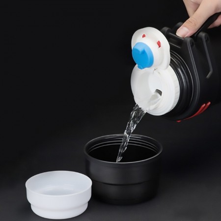 تيرموس حجم كبير 2 لتر / ثيرموس / حافظة مياه ساخن بارد ستانلس غطاء لف 1/2 تيرموس حجم كبير 2 لتر / ثيرموس / حافظة مياه ساخن بارد ستانلس غطاء لف 1/2