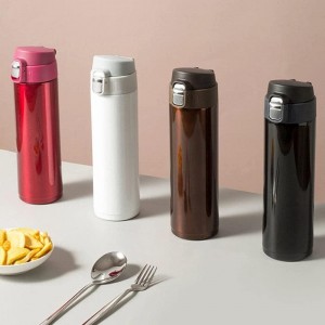 حافظة مياه ساخن بارد ستانلس غطاء كبس 500 مل  af079-5 / تيرموس / ثيرموس