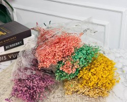 ضمة قش ورد ملون 50 سم AF-073-2