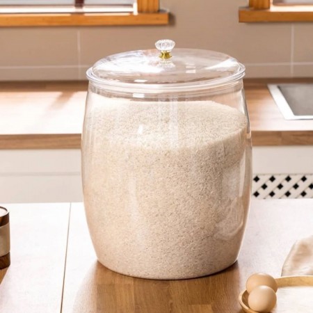 علبة بقوليات - تبروير فاخر اكريليك ضد الكسر حجم 6.5 لتر علبة بقوليات - تبروير فاخر اكريليك ضد الكسر حجم 6.5 لتر