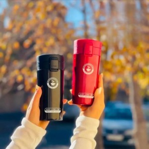 كاسة ماغ سخن ستانليس غطا كبس 500 مل