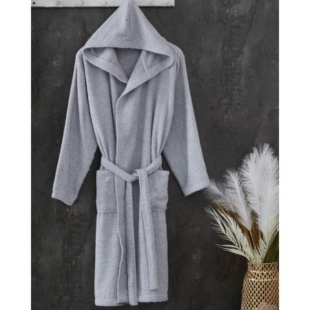 روب / برنص حمام  فرادي تركي عرض حجم M