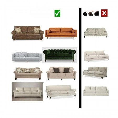 وجه طقم - كفر كنب 5 مقاعد تلبيس جيكار تركي MENTOL