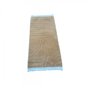 ممر سجاد بوهيمي صيني 80 × 150 سادة حرير بصمة نافر ارضية لاصق - ذهبي ممر سجاد بوهيمي صيني 80 × 150 سادة حرير بصمة نافر ارضية لاصق - ذهبي