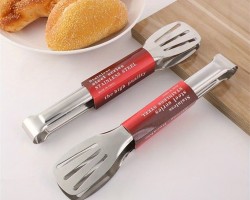 ملقط / ملاقط تقديم طعام - سلطة - كيك ستانلس ستيل اشكال 20 سم