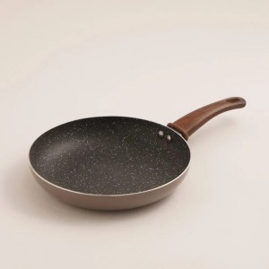 قلايه جرانيت ثقيل بيد خشبية مقاس 28 سم ماركة ALK