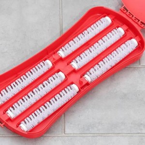 لمامة / فرشاة تنظيف السجاد اليدوية 6 عيون مع امكانية اضافة عصا L-060