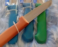 سكين خضار و وفواكه ايام زمان كروم ثقيل ويد بلاستيك من تايجر TIGER سكين خضار و وفواكه ايام زمان كروم ثقيل ويد بلاستيك من تايجر TIGER