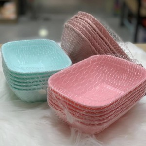 طقم صحون بلاستيك تركي 6 قطع