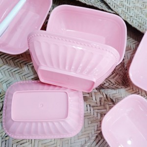 طقم صحون بلاستيك تركي 6 قطع