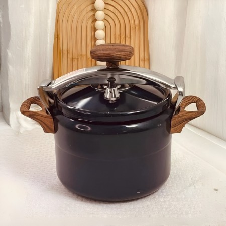 طنجرة ضغط جرانيت اسود ثقيل صب 18 لتر اسود 18L-BLACK 