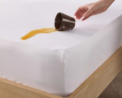ملف واقي فرشة ماجين / مجين مقاس مفرد بشكير 180×200+30 سم