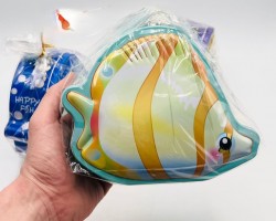 حصالة / سقاطة نقود توفير حجم وسط معدن 15 سم اشكال