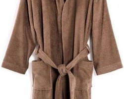 روب / برنص حمام  فرادي تركي عرض حجم M