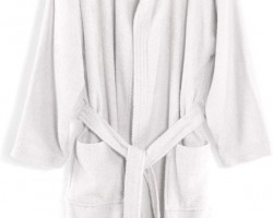 روب / برنص حمام  فرادي تركي عرض حجم L