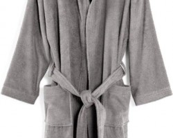 روب / برنص حمام  فرادي تركي عرض حجم XL