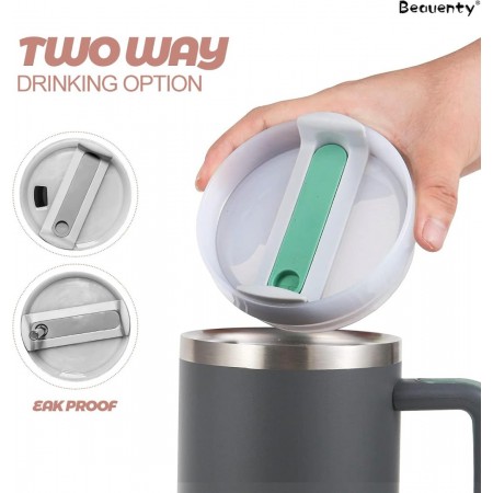 كاس حافظة حرارة ستانليس مع يد