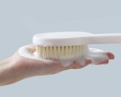 فرشاة اسحمام يد بلاستيك طويل