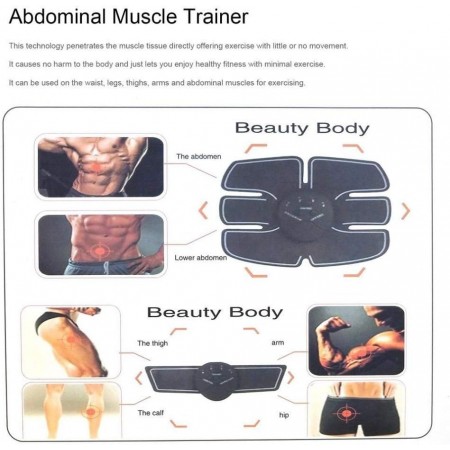ماكينة جهاز مساج للعضلات 3 قطع Beauty body