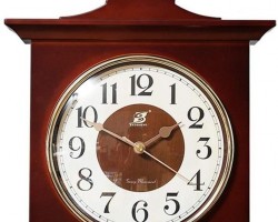 ساعة حائط تعليق خشبية ساعة حائط تعليق خشبية