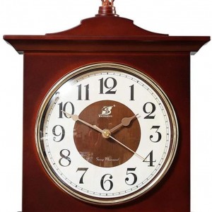 ساعة حائط تعليق خشبية