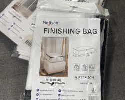 صندوق كيس ملابس حجم كبير 80*60*25 سم FINISHING BAG