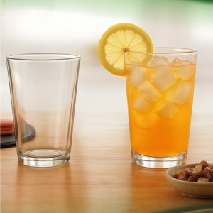 طقم كاسات عصير زجاج / 6 قطع AH-8T 