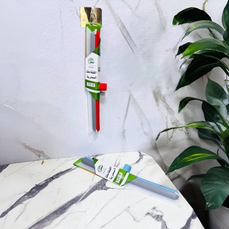 قشاطة سيلكون السحرية 30 سم مع عصا معدن JQ-8945