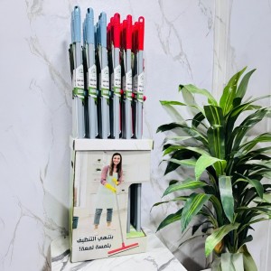 قشاطة سيلكون السحرية 30 سم مع عصا معدن JQ-8945