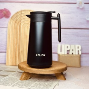 حافظة مياه ساخن بارد دلة مع يد كبير 860 ملم سادة - تيرموس ستانلس قهوة - شاي / ثيرموس