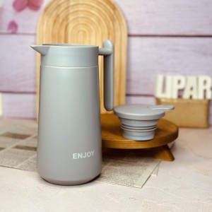 حافظة مياه ساخن بارد دلة مع يد كبير 860 ملم سادة - تيرموس ستانلس قهوة - شاي / ثيرموس