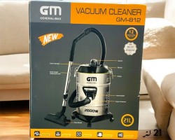 مكنسه كهرباء 21 لتر 2800 تيربو برميل GM-812