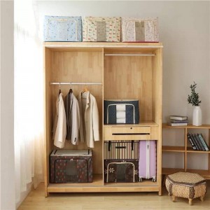 صندوق ملابس قماش مع سحاب قابل للطي مقاس 50 × 40