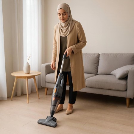 مكنسه كهربائيه مع عصا متنقله كليفر LF-07 Clever