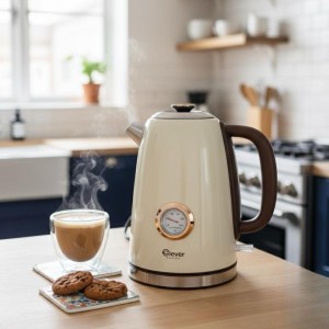 سخان ماء 1.8 لتر ساعة مؤقت كهرباء قمقم/كمكم Clever HHB8713B