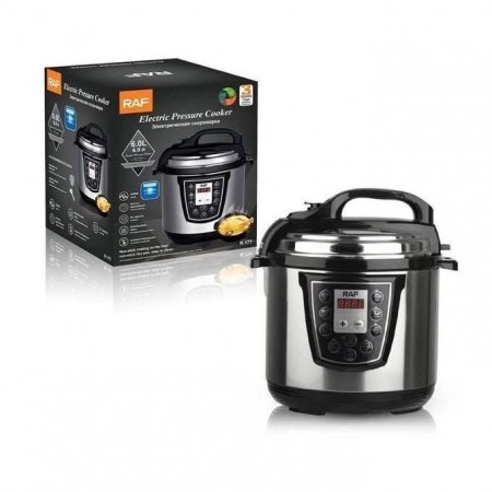 طنجرة ضغط 6 لتر المنيوم 8 برامج بتكنولوجيا التحكم الذكي RAF177