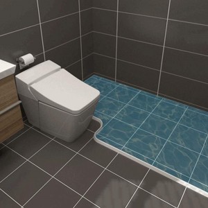 حواجز سيليكون - جلدة مطاط لمنع تسريب المياه - عتبة الأبواب القابلة للطي: حماية فعالة من تسرب المياه والغبار WEIKANG 