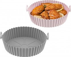 صحن مقلى هوائى سيلكون مدور 22 سم