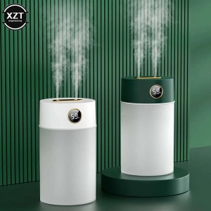 مبخرة الكترونية اسطوانه 2 عين سعة 1.2 لتر مع شاشة الكترونية