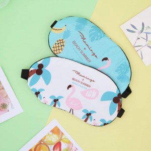 ماسك - غطاء عين / عيون للنوم قماش فلامينجو 