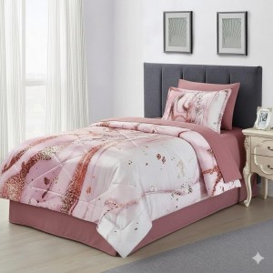 لحاف دبي مفرد شتوي مستورد دبل فيس