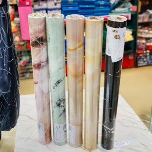 رول تلزيق للاثاث والجدران والكتب المدرسية والاعمال الخشبية مقاس 50 سم × 200 سم