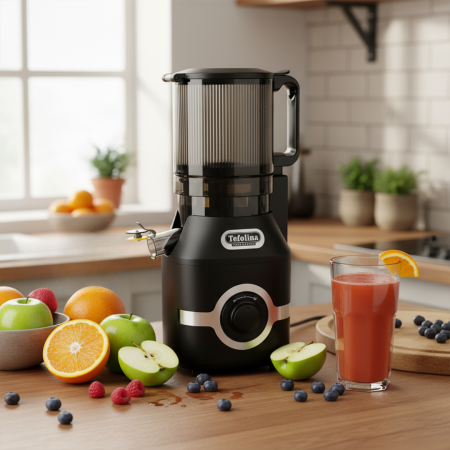 عصارة حمضيات 1.8L كهرباء البطيئة 300W Tefolina KS-218Q