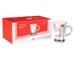 طقم كاسات شاي مخصر مع ايد 6 قطع BLINKMAX