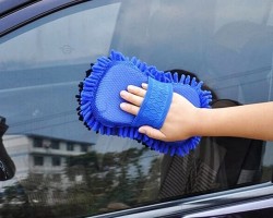 إسفنجة ميكروفايبر لتنظيف السيارات - ليفة سيارات معكرونة