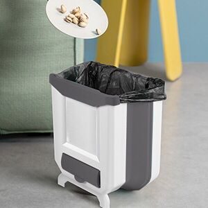 سلة مهملات بلاستيك لخزاين المطبخ - باب مجلى